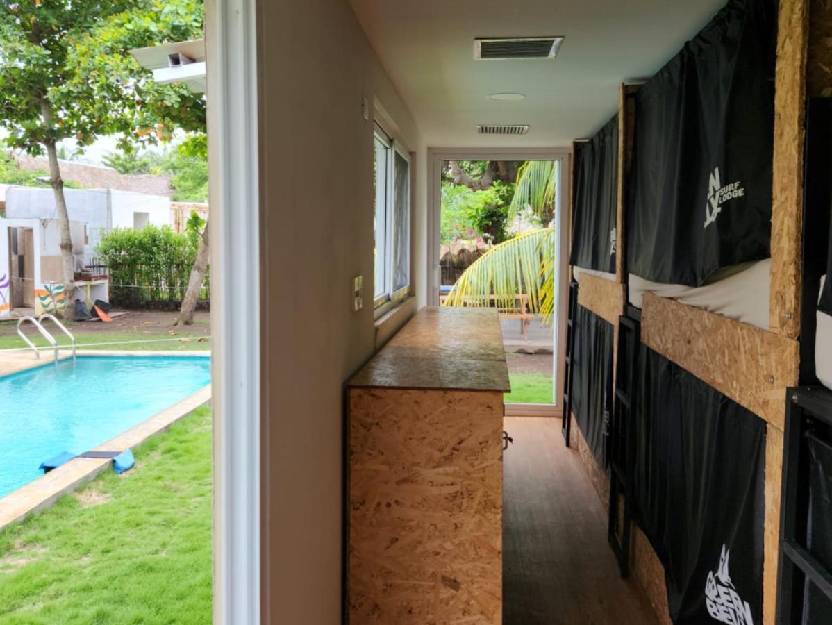 Green Belly Surf Hostel El Paredón Buena Vista المظهر الخارجي الصورة