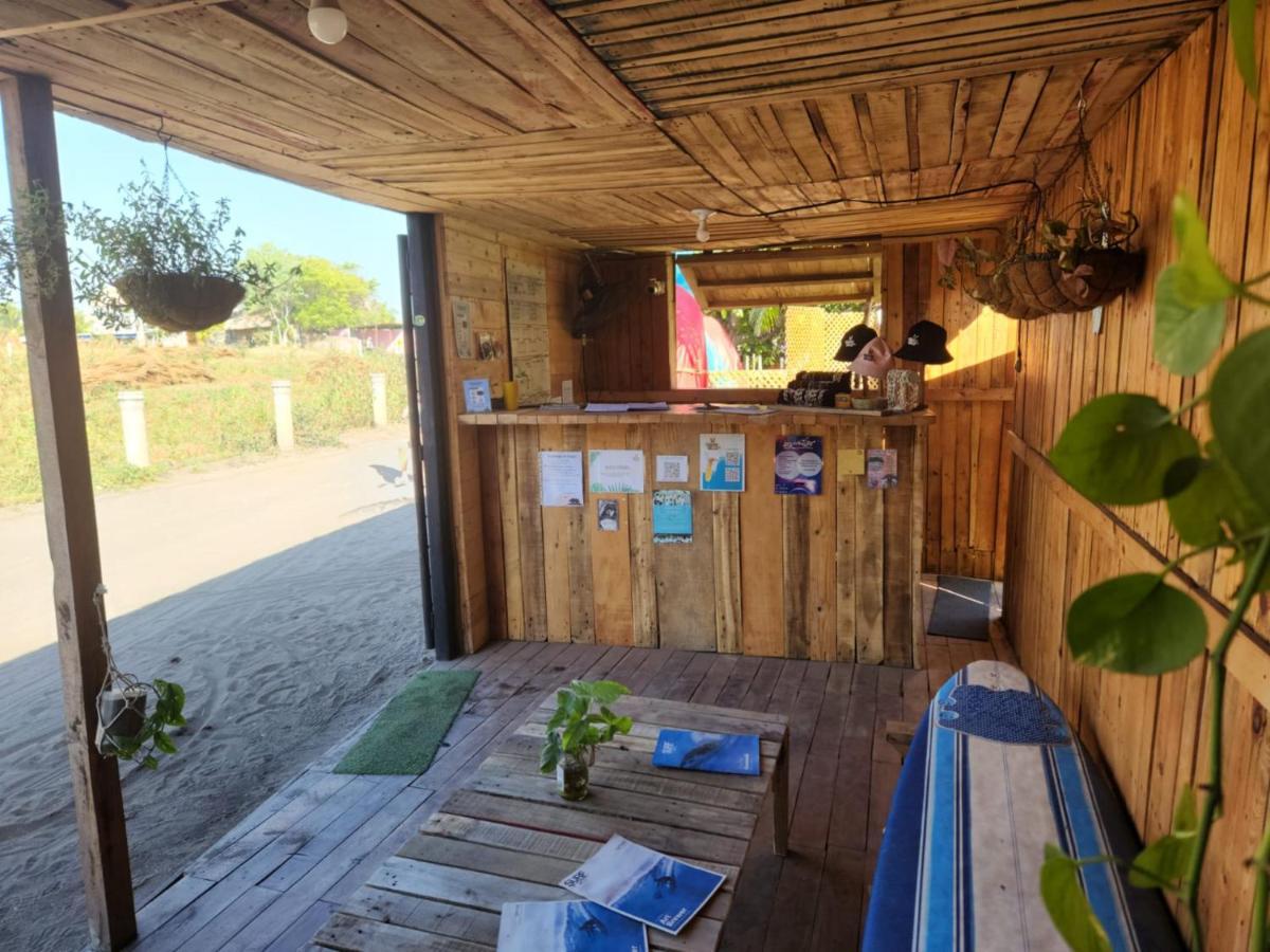 Green Belly Surf Hostel El Paredón Buena Vista المظهر الخارجي الصورة